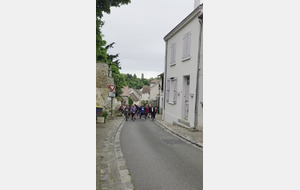 Départ de la marche