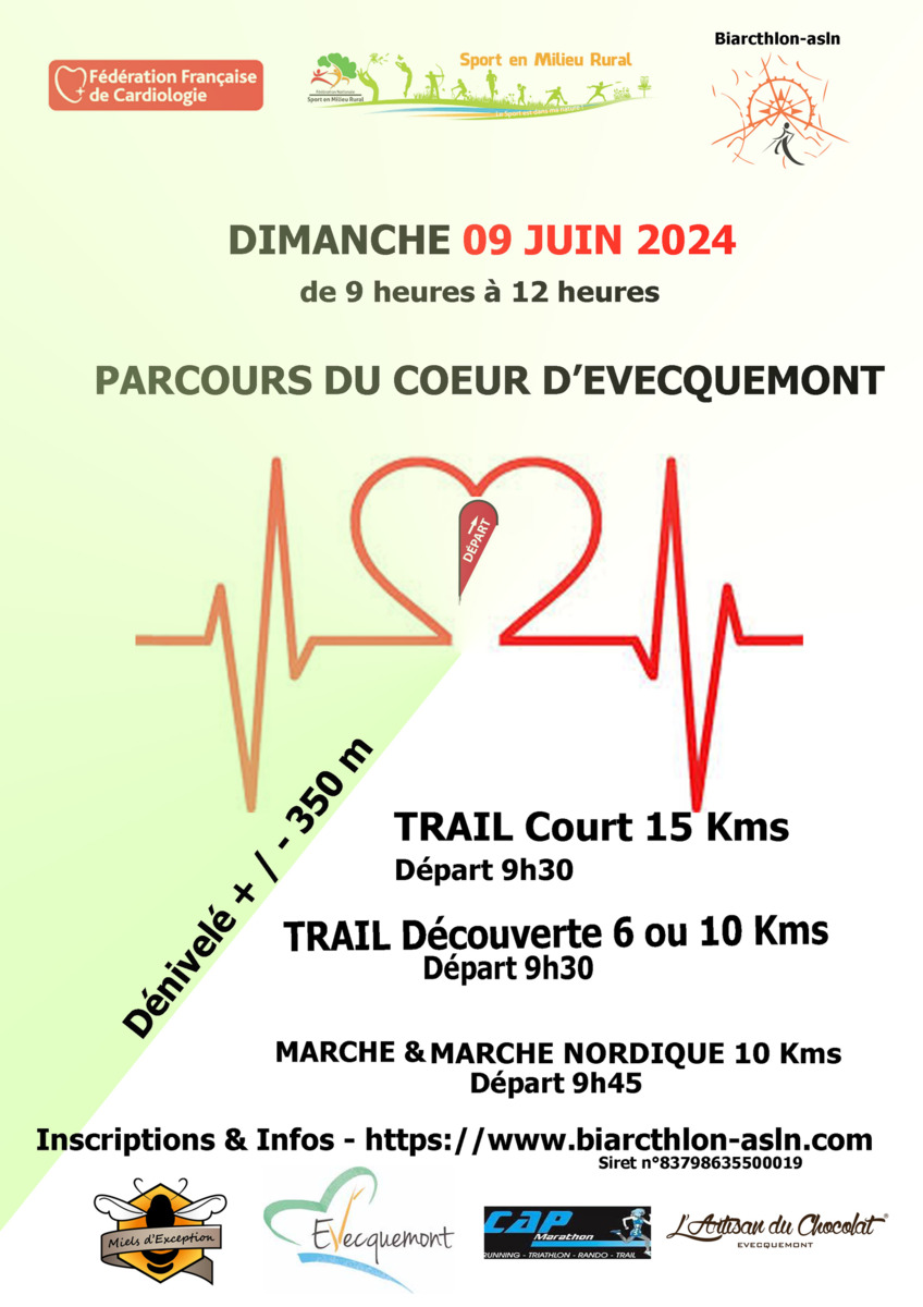 Parcours du Coeur d'Evecquemont 2024