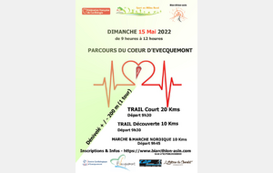 Parcours du Coeur d'Evecquemont 2022